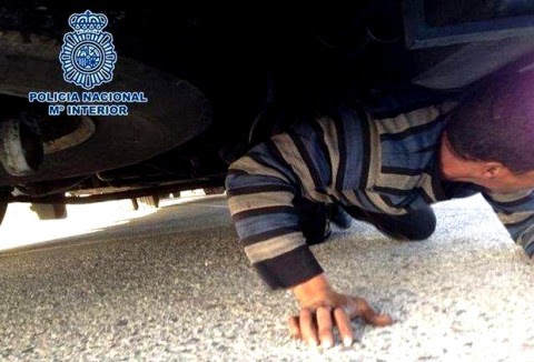 Moroccan migrant hides under Real Valladolid bus to reach Spain