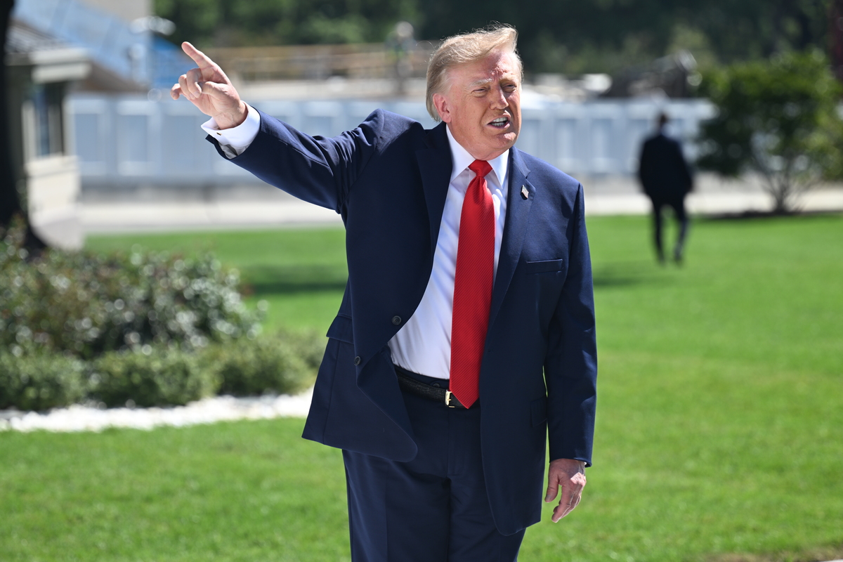 Muddle Easy U.S. President Donald Trump departs White House for Texas – Middle East ...