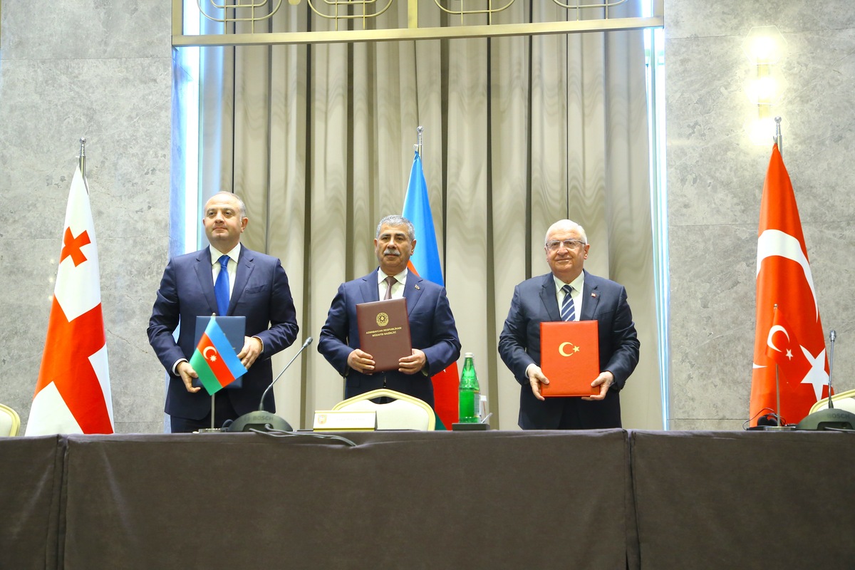 Muddle Easy Turkiye, Azerbaijan and Georgia hold Trilateral Defense Ministers ...