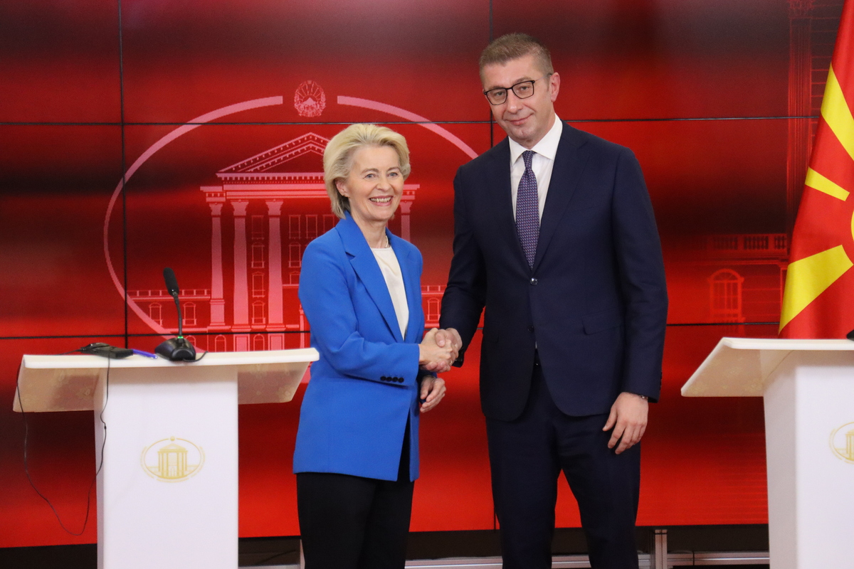Muddle Easy EU Commission President Ursula von der Leyen meets Prime Minister ...